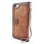 HEM iPhone 11 Bruine Wallet / Book Case / Boekhoesje/ Telefoonhoesje / Hoesje met pasjesflip en rits voor kleingeld