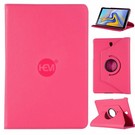 HEM HEM Tablethoes geschikt voor Samsung Tab A8 (2019) - Roze - 8 inch - Draaibare hoes - Tablet hoes - Met Stylus pen