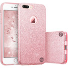 HEM Apple iPhone 7 Plus/8 Plus - Roze Switch Glitter hoesje - Anti Shock 1000 in 1 hoesje