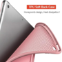 HEM HEM iPad Hoes geschikt voor iPad Air / Air 2 / 9.7 2017 / 9.7 2018   - Book Cover Siliconen - Vouwbaar - Rose Gold -Met Stylus Pen - iPad Air Hoes - iPad Air 2 Hoes - iPad 9.7 2017 Hoes - iPad 9.7 2018 Hoes