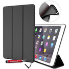 HEM HEM iPad Hoes geschikt voor iPad Air / Air 2 / 9.7 2017 / 9.7 2018   - Book Cover Siliconen - Vouwbaar - Zwart -Met Stylus Pen - iPad Air Hoes - iPad Air 2 Hoes - iPad 9.7 2017 Hoes - iPad 9.7 2018 Hoes