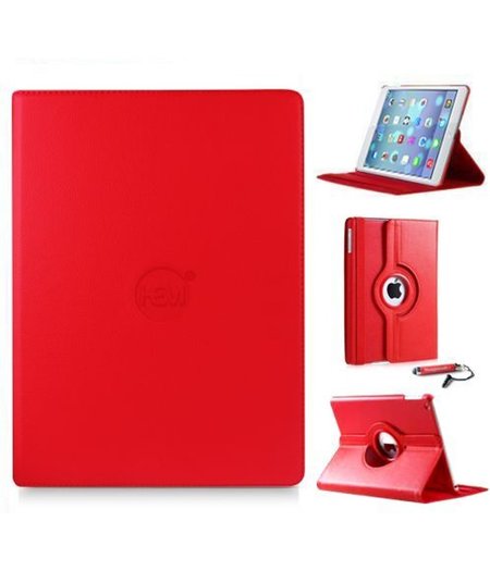 HEM HEM iPad Hoes geschikt voor  iPad Pro 9.7 (2016) - Rood - 9.7 inch - Met Stylus pen