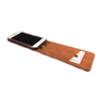 HEM HEM Apple iPhone 5 / 5s / SE (2016) - Luxe Bronzed Brown - Leren Flipcover -  Telefoonhoesje Openslaand