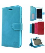 Huawei P10 Blauwe HEM Wallet / Book Case / Boekhoesje/ Telefoonhoesje / Hoesje met vakje voor pasjes, geld en fotovakje