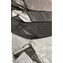 CUHOC Redlabel parasolhoes staande parasol - 140x19x32 cm - met Rits, Stok en Trekkoord incl. Stopper - Zwarte Parasolhoes -ø 2 meter - ▀ 1,5x1,5