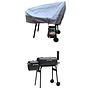 CUHOC COVER UP HOC Diamond Smoker bbq hoes waterdicht-117x73x46 cm - met Stormbanden en Trekkoord