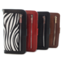 HEM Apple iPhone 7 / 8 / SE (2020 & 2022) Rode Wallet / Book Case / Boekhoesje/ Telefoonhoesje / Hoesje met pasjesflip en rits voor kleingeld
