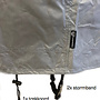 CUHOC COVER UP HOC Diamond bbq hoes rond - 40x60 cm - Waterdicht met Stormbanden en Trekkoord