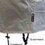 CUHOC COVER UP HOC Diamond bbq hoes voor Arpe Kamado 13 inch  - Waterdicht met Stormbanden en Trekkoord