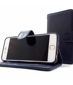 HEM Leren Portemonnee Hoesje - Samsung Galaxy S9 Plus - Marine Blue HEM Leren Portemonnee Hoesje - Samsung Galaxy S9 Plus - Marine Blue