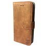 HEM HEM iPhone 11 Pro DOUBLE CATCH Bruine Wallet iPhone 11 Pro/ Book Case iPhone 11 Pro / Boekhoesje iPhone 11 Pro / Telefoonhoesje iPhone 11 Pro / Hoesje met pasjesflip en los magnetisch telefoonhoesje