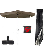 CUHOC Taupe Parasol + Redlabel Parasolhoes + Vulbare Voet