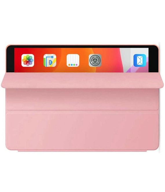 HEM HEM Siliconen iPad Hoes geschikt voor iPad 10.2 (2019 / 2020 / 2021) - Rose Gold - 10,2 inch - Autowake Cover - iPad 2019 / 2020 / 2021 hoes - iPad 7 / 8 / 9 Hoes - 7e / 8e / 9e generatie hoes - Met Stylus Pen