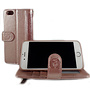 HEM HEM Apple iPhone 12 / 12 Pro - Magic Glitter Rose Gold - Leren Rits Portemonnee Telefoonhoesje