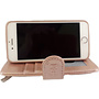 HEM HEM Apple iPhone 12 Pro Max - Magic Glitter Rose Gold - Leren Rits Portemonnee Telefoonhoesje