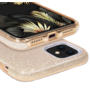 HEM Apple iPhone 12 Mini Glitter Goud Siliconen Gel TPU / Back Cover / Hoesje iPhone 12  Mini