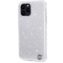 HEM HEM Apple iPhone 12 / 12 Pro Glitter Silver Siliconen Gel TPU / Back Cover / Hoesje iPhone 12 / 12 Pro