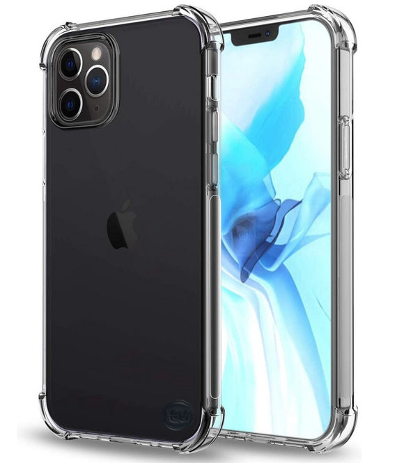 HEM Apple iPhone 12 Mini hoesje Shockproof - transparant hoesje iPhone 12 Mini- hoesje met verdikte randen voor de iPhone 12 Mini