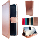 HEM Apple iPhone X/XS Rose Gold Wallet / Book Case / Boekhoesje/ Telefoonhoesje / Hoesje iPhone X/XS met vakje voor pasjes, geld en fotovakje