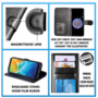 HEM HEM Samsung Galaxy S21 Zwarte Wallet / Book Case / Boekhoesje/ Telefoonhoesje / Hoesje Samsung S21 met vakje voor pasjes, geld en fotovakje