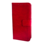 HEM HEM Samsung Galaxy S21 Plus Rode Wallet / Book Case / Boekhoesje/ Telefoonhoesje / Hoesje Samsung S21 Plus met vakje voor pasjes, geld en fotovakje
