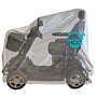 CUHOC CUHOC -  Topkwaliteit Waterdichte Scootmobiel Hoes - Zilvergrijs - 170x61x117 - Diamond label met trekkoord - Makkelijke Scootmobielhoes UNIVERSEEL