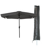 CUHOC Grijze Parasol + Basic Parasolhoes