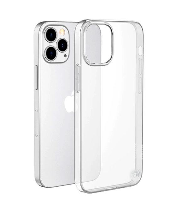 HEM iPhone 13 Mini siliconen hoesje - transparant siliconen hoesje  iPhone 13 Mini/ Siliconen Gel TPU / Back Cover / Hoesje doorzichtig iPhone 13 Mini
