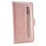 HEM Apple iPhone 13 - Rosé Gold Leren Rits Portemonnee Hoesje - Lederen Wallet Case TPU meegekleurde binnenkant - Book Case - Flip Cover - Boek - 360º beschermend Telefoonhoesje