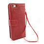 HEM Apple iPhone 12 / 12 Pro Rode Wallet / Book Case / Boekhoesje/ Telefoonhoesje / Hoesje met pasjesflip en rits voor kleingeld