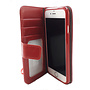 HEM Apple iPhone 12 Pro Max Rode Wallet / Book Case / Boekhoesje/ Telefoonhoesje / Hoesje met pasjesflip en rits voor kleingeld