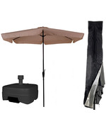 CUHOC Ecru Parasol + Redlabel Parasolhoes + Verrijdbare Voet