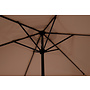 Outdoor Living Parasol Gemini - 300 cm - Ecru + Basic CUHOC Parasolhoes