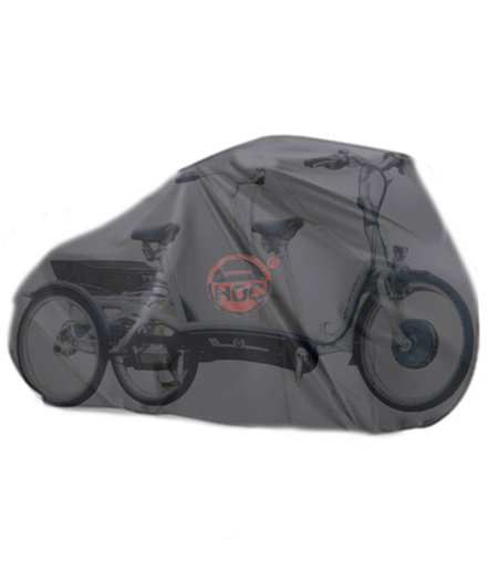 CUHOC COVER UP HOC Driewiel fiets/Tandem Hoes - 295x110x140 - Waterdicht - Redlabel