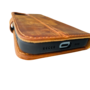 HEM (Rund) Leer hoesje – iPhone 12 / 12 Pro – Cognac Bruin Boek Telefoonhoesje