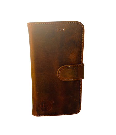 HEM HEM (Rund) Leer hoesje - iPhone 12 / 12 Pro - Cognac Bruin