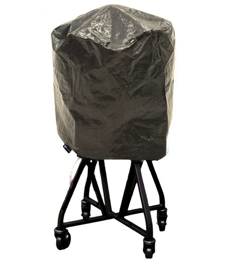 CUHOC CUHOC BBQ Hoes - 65x70 cm - Grijze Basic bbq hoes rond - bbq hoes waterdicht - Basic Label