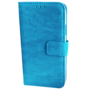 HEM HEM Samsung Galaxy S22 Aqua blauwe  Wallet / Book Case / Boekhoesje/ Telefoonhoesje / Hoesje Samsung S22 met vakje voor pasjes, geld en fotovakje