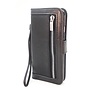 HEM HEM Samsung Galaxy S22 Zwarte Wallet / Book Case / Boekhoesje/ Telefoonhoesje / Hoesje met pasjesflip en rits voor kleingeld