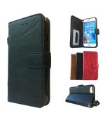HEM Suede look gevlamd boekhoesje - Geschikt voor Samsung Galaxy S22 Ultra - Zwart