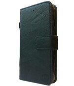 HEM Suede look gevlamd boekhoesje - Geschikt voor iPhone 14 Plus - Zwart HEM Suede look gevlamd boekhoesje - Geschikt voor iPhone 14 Plus - Zwart