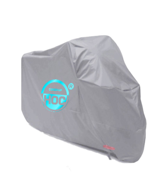 CUHOC COVER UP HOC Topkwaliteit Diamond Motorhoes Waterdicht /Scooterhoes Waterdicht (L) -Waterdichte ademende Motorhoes / Scooterhoes met UV protectie  220*95*110 cm