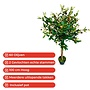 HEM Olijfboom - Olijfboom op stam - Kunst Olijfboom op echte stam - Kunstplant 1 meter - Kunst plant