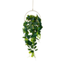 HEM HEM Klimop (Hedera Helix Groen) Kunstplant Volle Hangplant - Kunstplant 100 cm - Levensechte Kunstplant - Modelerende stevige hangstreng