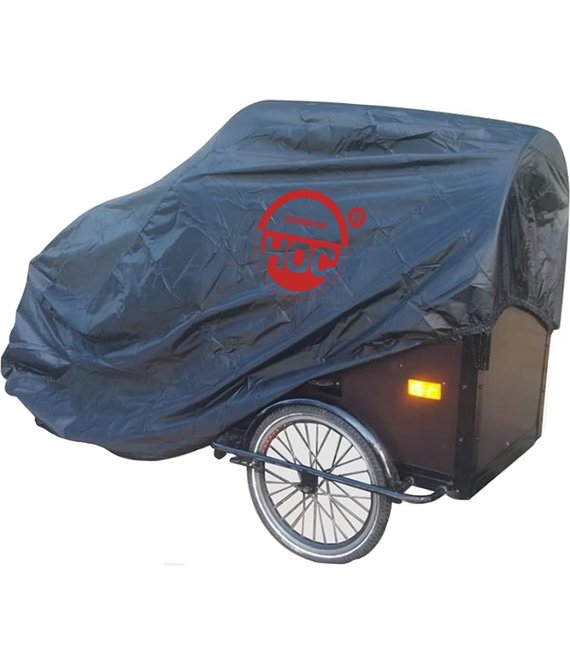 CUHOC CUHOC Bakfietshoes Redlabel – Waterafstotend 210D Oxford – Geschikt voor Bakfiets met Huif – Hoes tot 230 cm – Beschermhoes tegen Regen, Stof en UV