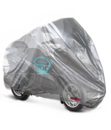 CUHOC CUHOC Driewieler Motorhoes Piaggio Mp3 Grijs