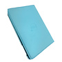 HEM HEM iPad Hoes geschikt voor iPad Mini 4 - Lichtblauw - 360 graden draaibaar iPad Hoesje - Inclusief Hoesjesweb Stylus Pen
