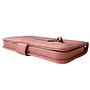 HEM HEM - Samsung S23 hoesje Silky Rose - Samsung S23 roze hoesje met rits - Samsung S23 pasjeshoesje in bookcover