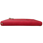 HEM HEM - iPhone 14 Plus hoesje Silky Red - iPhone 14 Plus rood hoesje met rits - iPhone 14 Plus pasjeshoesje in bookcover