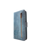 HEM - iPhone 14/15 Silky Blue hoesje met rits